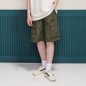 [에꼴리에] 남자 여름이월 5.5부 립스탑 멀티카고바지(25B1206)