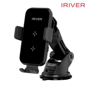 아이리버 차량용 핸드폰 고속무선충전거치대 ICR-L301W 듀얼코일