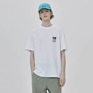 [코닥어패럴] 소로나 레인보우 반팔티셔츠 WHITE