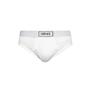 베르사체 90년대 베르사체 로고 허리띠 브리프 10152261A09410 1W000 TP934405950