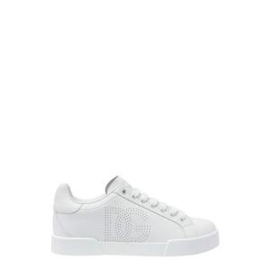 돌체앤가바나 포르토피노 DG 로고 퍼포레이티드 스니커즈 CK2277AV066 89642 TP934536890