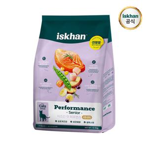 이즈칸 캣 퍼포먼스 시니어 6.5kg 고양이 사료