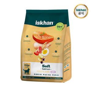 이즈칸 독 소프트 살몬 6kg 강아지 사료