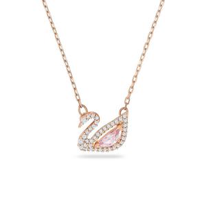 스와로브스키 5469989 Dazzling Swan 네크리스 핑크
