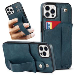 아이폰12 미니 프로 맥스 레트로가죽 카드수납 핸드스트랩케이스