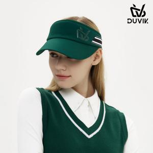 듀빅 여성 리본 테이프 배색 썬바이저 DC2WAP001DG