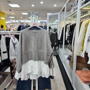 수스 DP01 밑단셔링니트 S34BSWA08