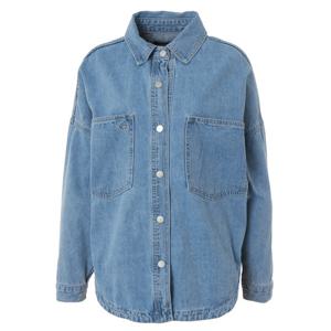 [에이비에프지]빅포켓포인트 오버핏남방스타일청재킷 APY5QJ31G