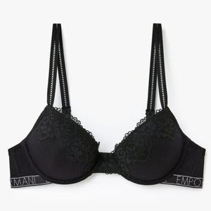 [엠포리오 아르마니 언더웨어]플라워 자수 내추럴 푸쉬업 브라(0824185515)