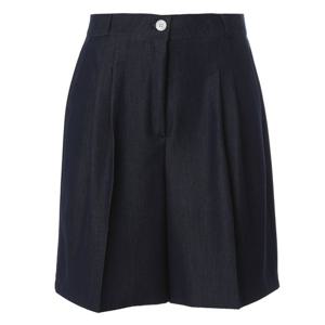 [에이비에프지]투핀턱 5부와이드반바지 APY3HE34H