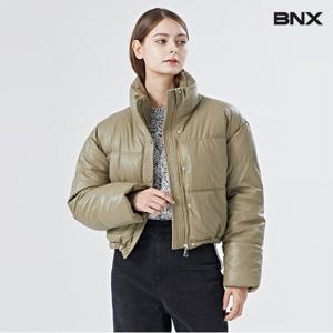 [BNX] 레더 숏 패딩 점퍼 (BV4JP009L0)