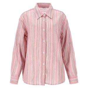 [에이비에프지]스트라이프 롱면남방 APY3QB37I