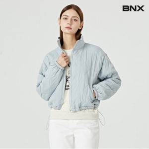 [BNX] 퀼팅 스트링 집업 점퍼 (BW4JP001L0)