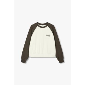 라글란 배색 맨투맨 티셔츠 9174422984