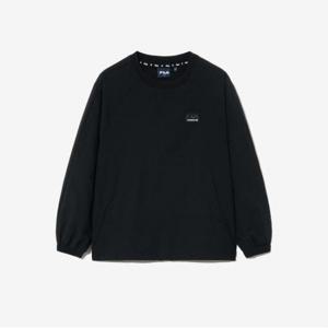 [휠라키즈] 에센셜 우븐 맨투맨 (FK2WTG3101X_BLK)