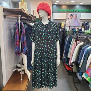 [베네통]루즈프린트원피스(BAOPA2441)_DG