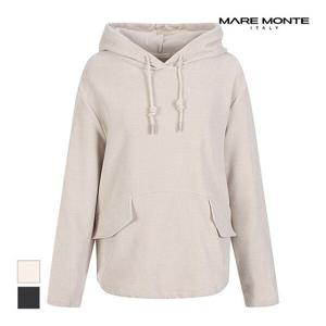 [마레몬떼][마레몬떼] 후드넥 밑단스트링 블라우스_M22OMBL04S0