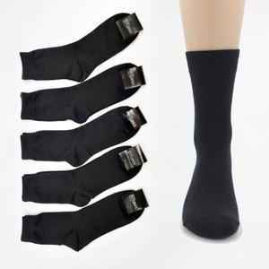 남자신사양말 정장양말 무지 중목양말 블랙 5켤레묶음