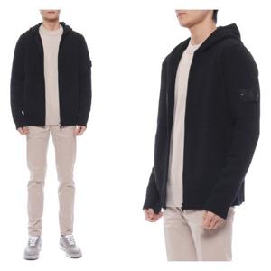 [스톤아일랜드]남성 고스트 피스 울 후드집업 (8115528FA V0029