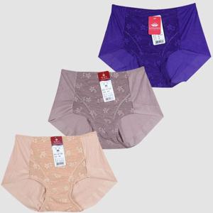 고탄력 파워넷 복부보정 여성 햄라인 삼각팬티 청결감