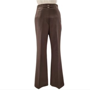 [에이비에프지]옆지퍼 하이웨이스트 기모 슬렉스 팬츠 APZ1HP50A