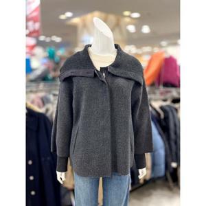 소고 세이브존01 시보리넥 울 하프코트 TH4HA01A