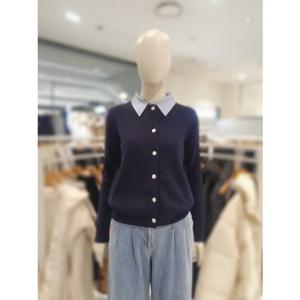 [코데즈컴바인] 셔츠카라 배색 가디건 (CKA-CD380W1) CKACD380W1