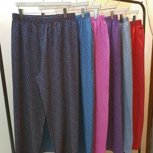 국산 스판면 여성 잠옷바지