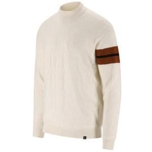 엘르골프 세이브존01 남성 사각 조직 목크넥 스웨터 (방풍) 6K53401 220