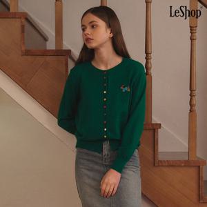 [르샵]모달 자수 컬러버튼 가디건 (DP1CK009A)