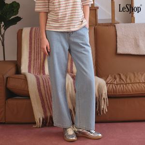 [르샵]일자핏 데님 뒷 밴딩 팬츠 (DP1TA003A)