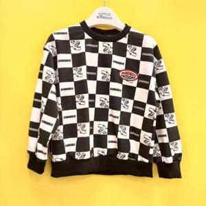 리틀밥독 HC11 디노체크티셔츠 H251MWP17