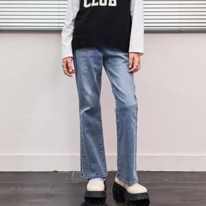 [오션스카이] 여아 부츠컷 밴딩 데님팬츠-EAJG2352B0D