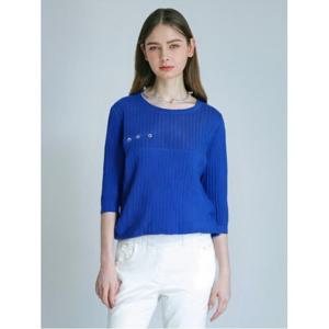 [아날도바시니](아날도바시니) 라운드넥 7부소매 니트(AW05KP44W