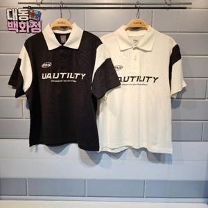 유솔대동백화점 DP01 스판요꼬카라 반팔티 ULHA25401