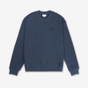 메종키츠네 볼드 폭스 헤드 패치 컴포트 스웨트셔츠 MM00316KM03