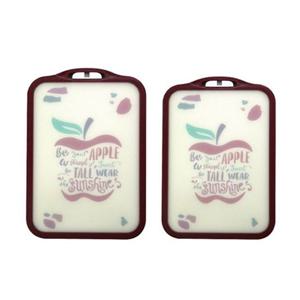 빠띠라인 테라조 애플 도마 11mm 두께 중 디자인도마 플라스틱도마 주방도마 감성도마 감성캠핑용품 캠핑도