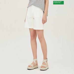 베네통 백 밴딩 사각 포켓 반바지 BADP66431