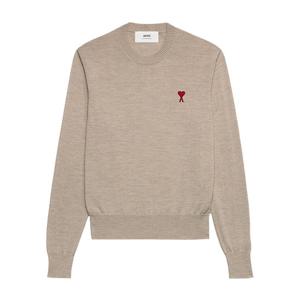 아미 하트 로고 니트 베이지 HKS111 KN0025 271