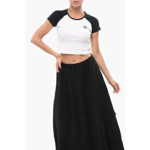 컨버스 반팔 티셔츠 10027396 A01 Black White