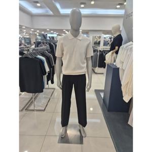 [지오지아]2025년 미라쿨 헤링본 카라 스웨터ABF3ET1102