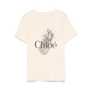 26 SS 끌로에 로고 코튼 티셔츠 CH25AJH11170 TP438931920