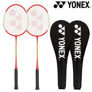 요넥스 GR020 배드민턴 라켓 2개 + 가방 세트 가벼운 입문자 연