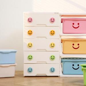 아트박스/보노하우스 해피플러스 5단 서랍장 수납 정리 베이비장