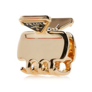 [프라다] SS25 트라이앵글 로고 헤어핀 1IF087 2BA6 F0056