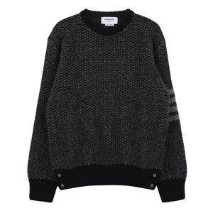 라프리마 톰브라운 4바 스트라이프 토널 스티치 모헤어 트위드 니트 MKA541A Y1032 415