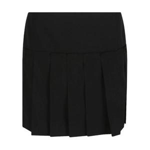 Alexander McQueen 플리츠 미니 스커트 829987QJADK 1000 TP936225947