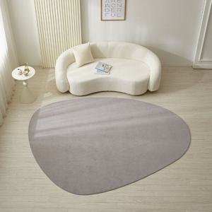 [르헤브] 워셔블 레브 스톤 비정형 러그 (100x150)