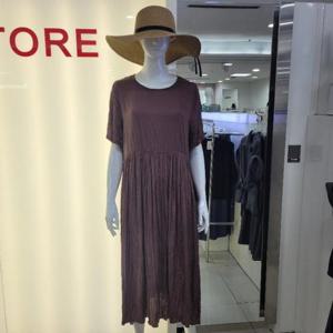 더스토아 DP01 쭈글 주름 원피스 T25tchu25n019