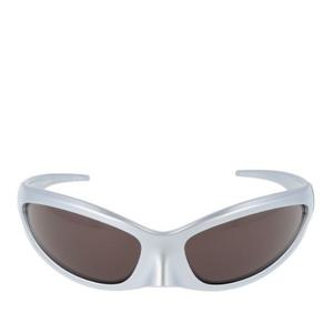 발렌시아가 실버 랩어라운드 선글라스 BB0251S 005